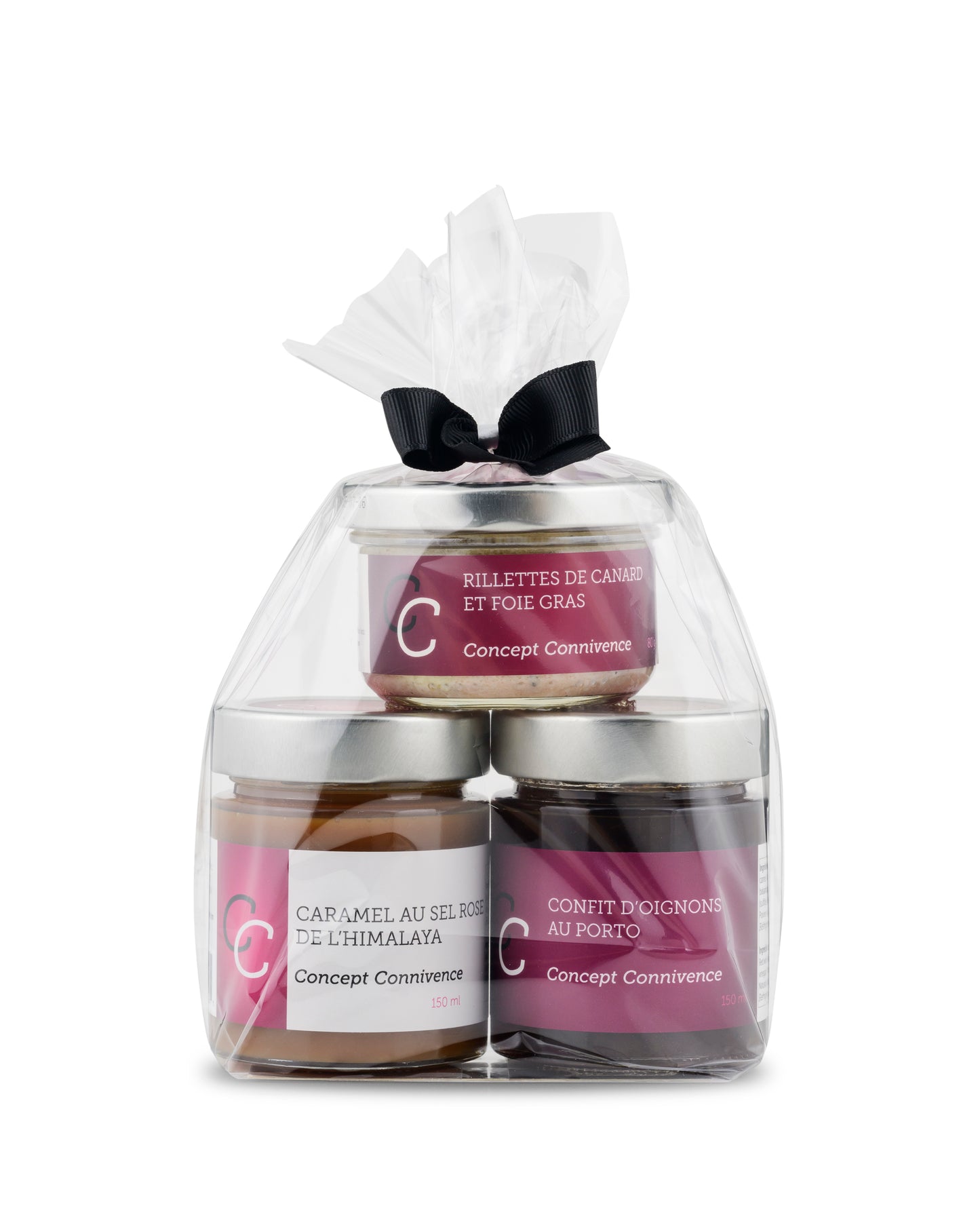 Trio découverte (rillettes ou terrine / confit / caramel )