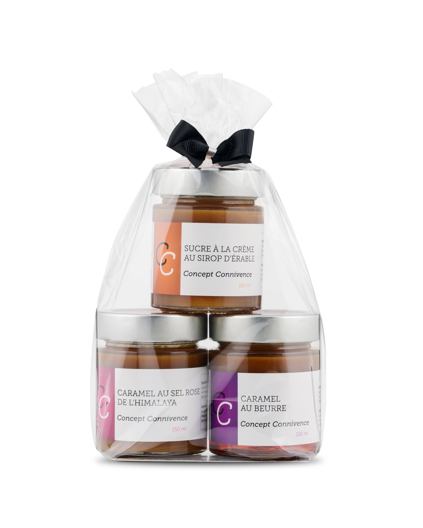 Trio de caramels