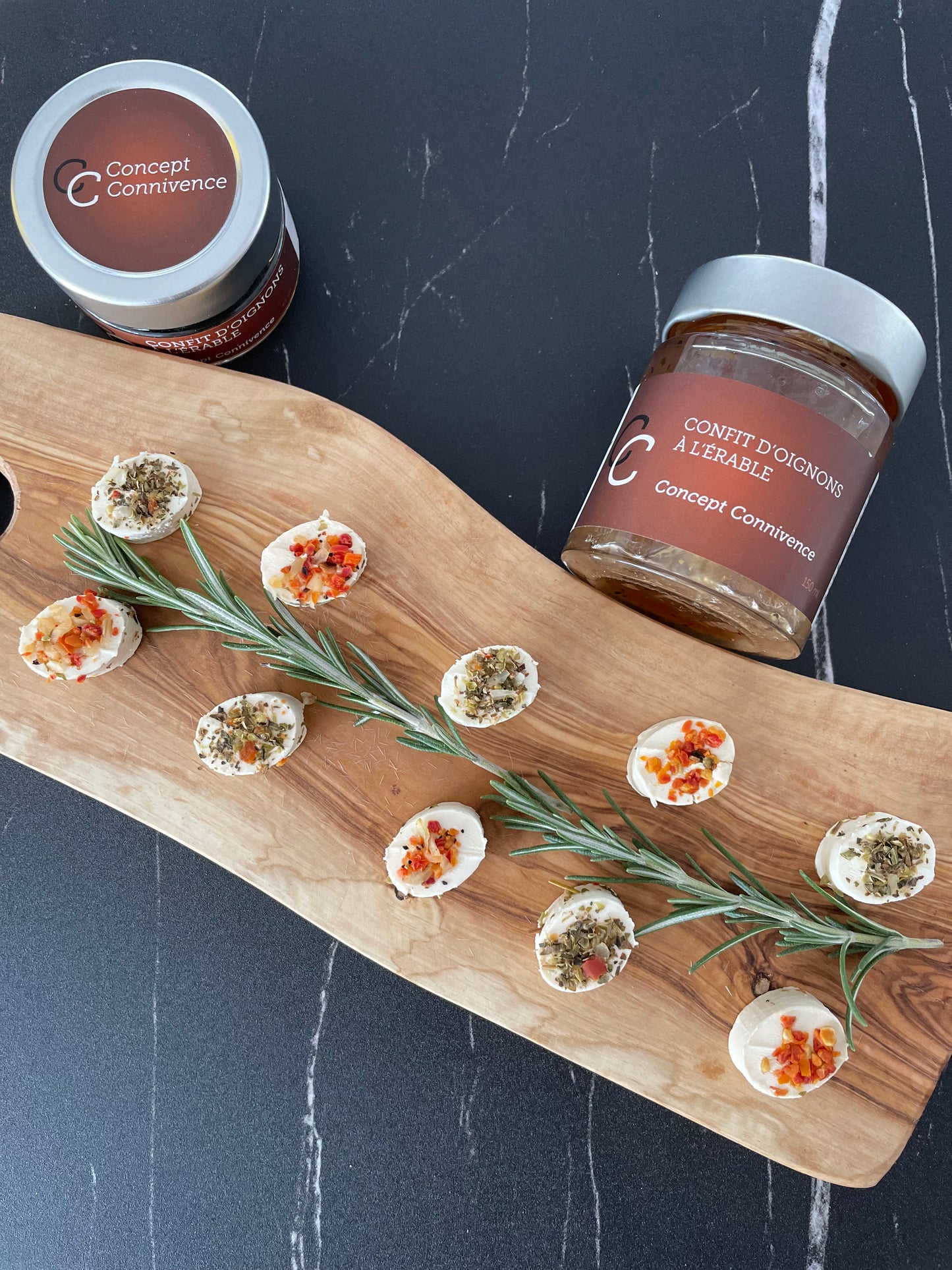 Confit d'oignons à l'érable