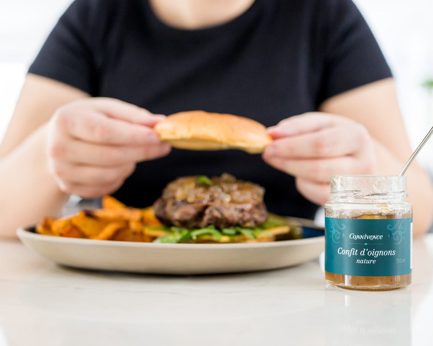 Confit d'oignons nature