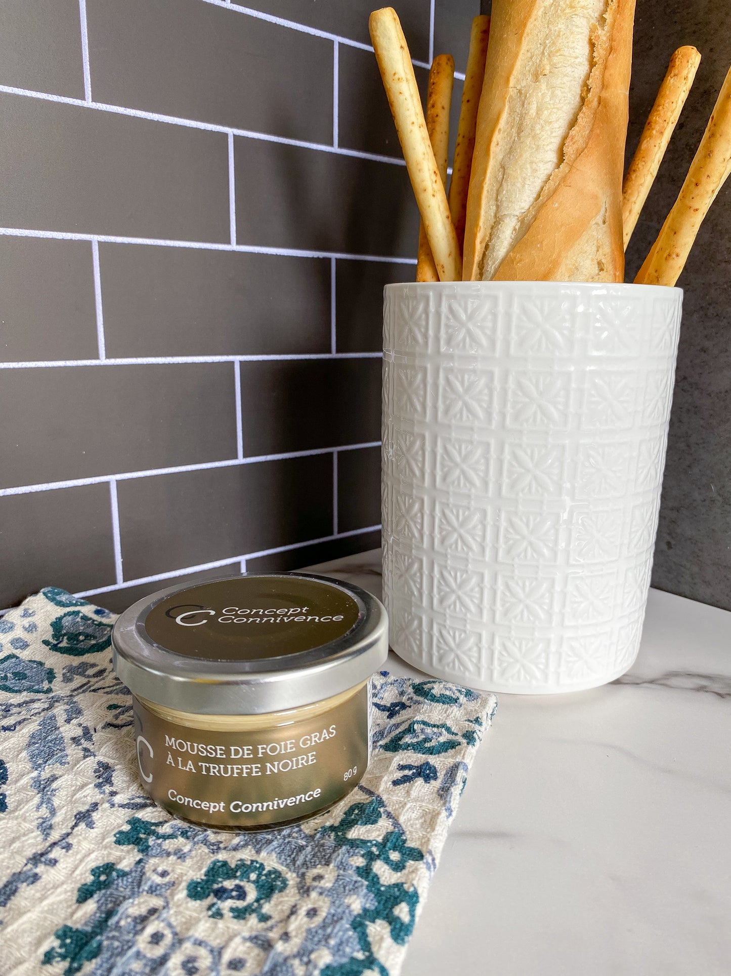 Mousse de foie gras à la truffe noire