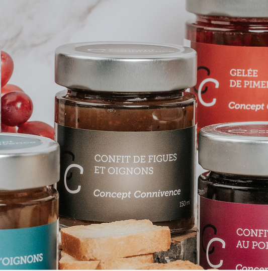 Confit de figues et oignons