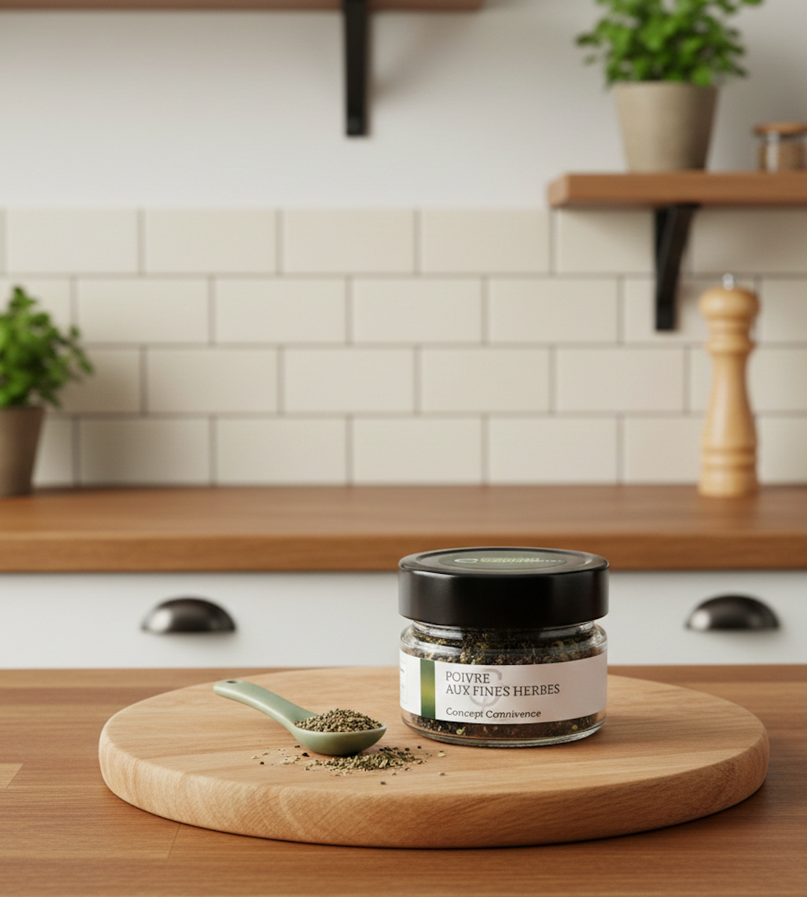 Assaisonnement poivre aux fines herbes