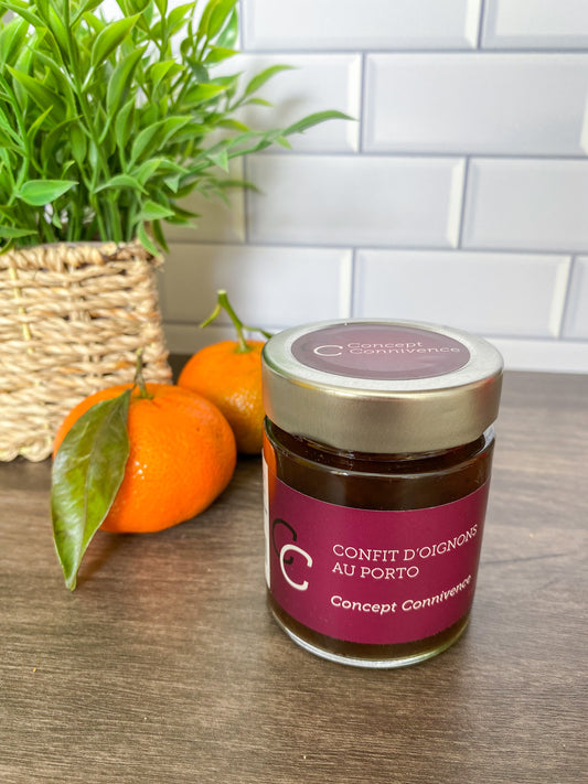 Confit d'oignons au Porto